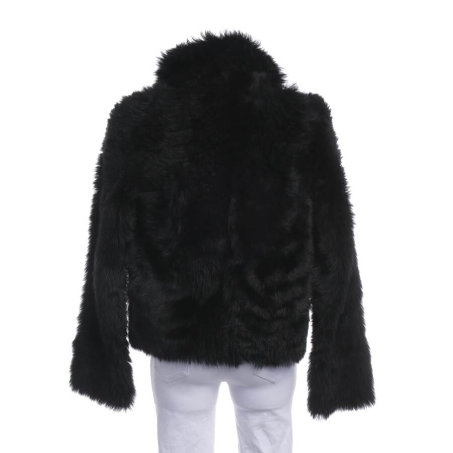 Image 2 of Fur Jacket 34 Black in color Black | Vite EnVogue