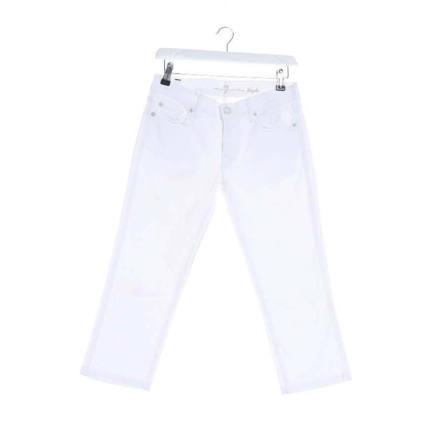 Image 1 of Jeans Straight Fit W28 White in color White | Vite EnVogue