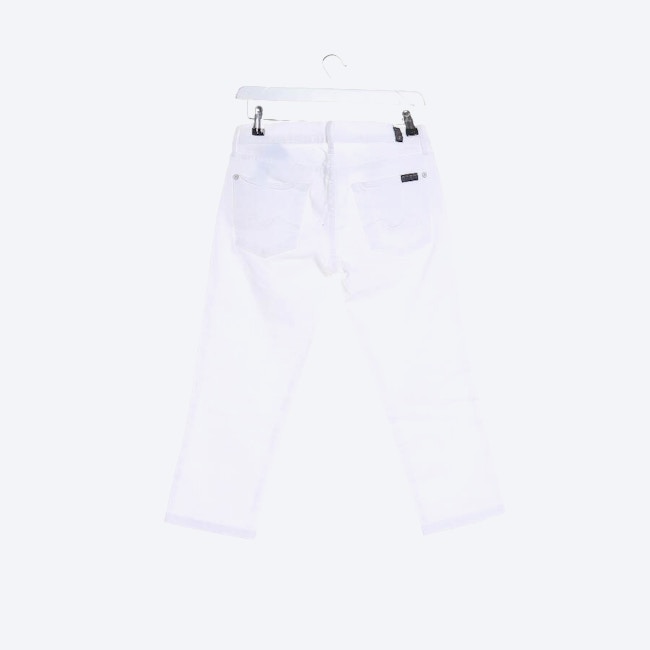 Image 2 of Jeans Straight Fit W28 White in color White | Vite EnVogue