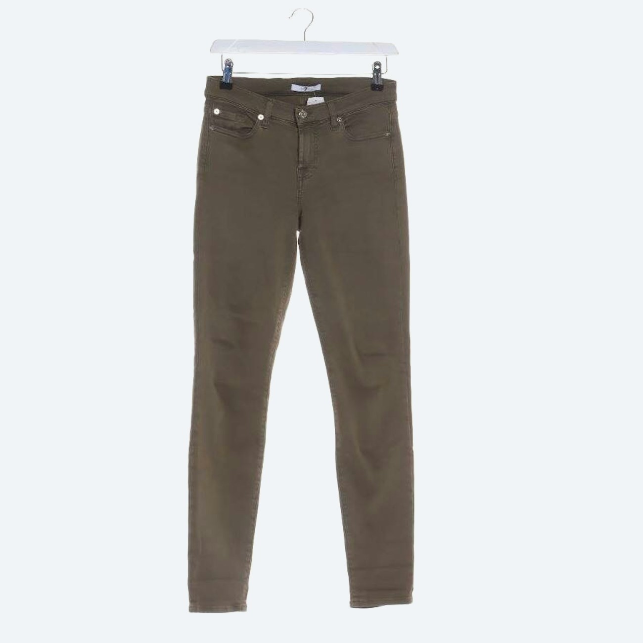 Image 1 of Jeans Skinny W27 Light Brown in color Brown | Vite EnVogue