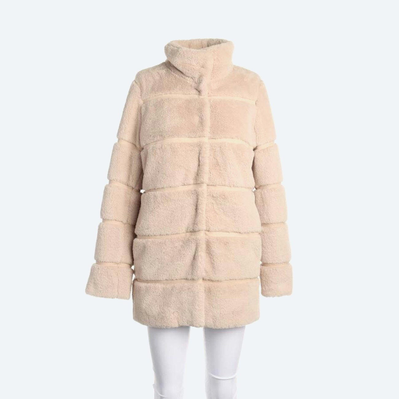 Image 1 of Winter Jacket 34 Beige in color White | Vite EnVogue