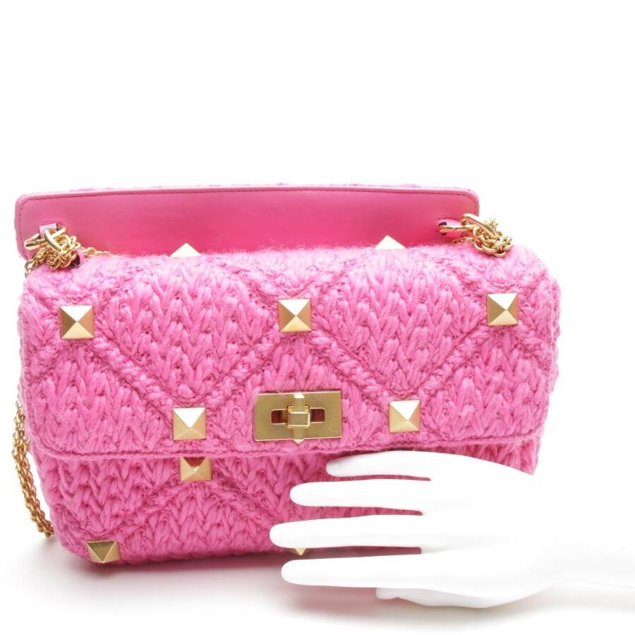 Image 4 of Roman Stud Crossbody Bag Pink in color Pink | Vite EnVogue