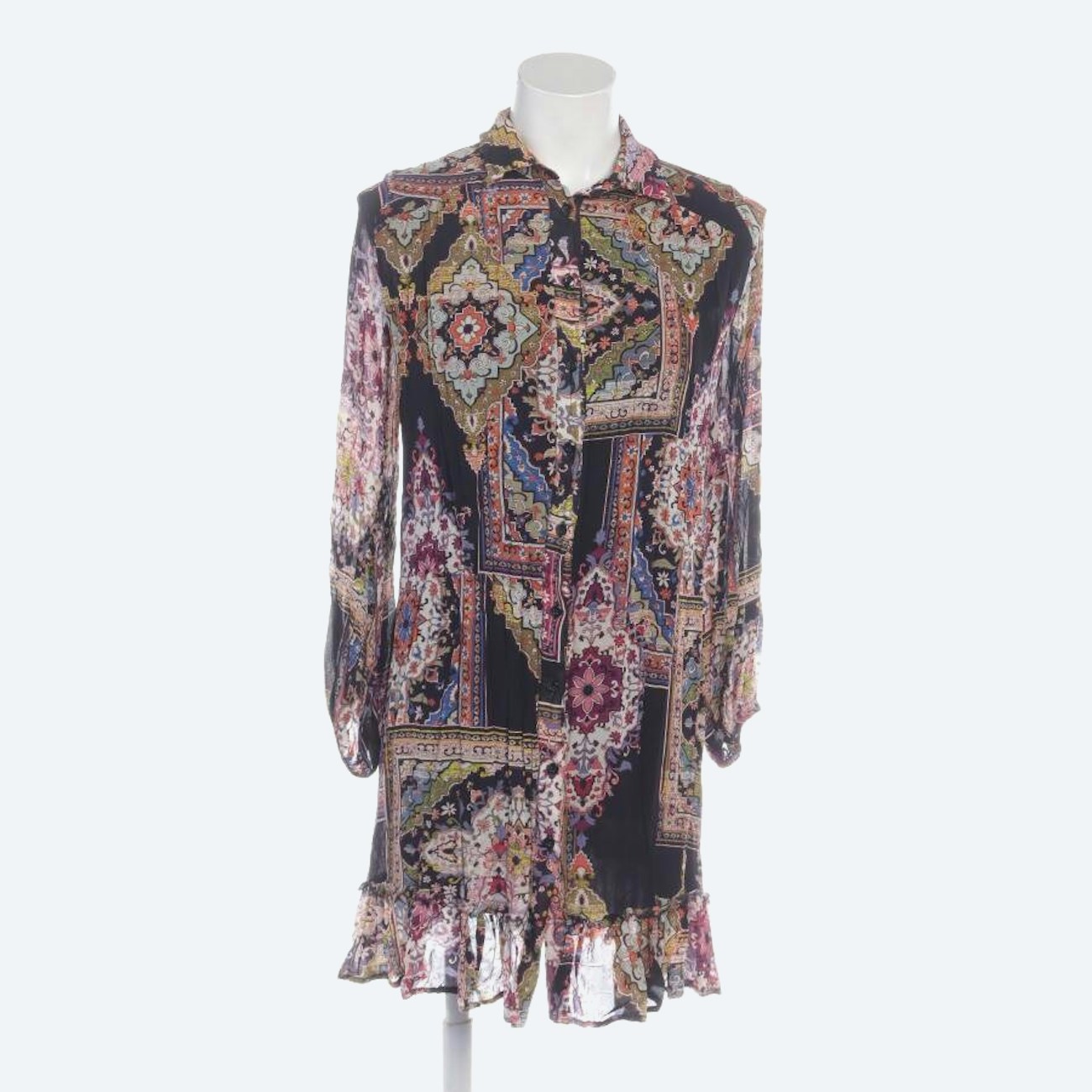 Image 1 of Shirt Dress S Multicolored in color Multicolored | Vite EnVogue
