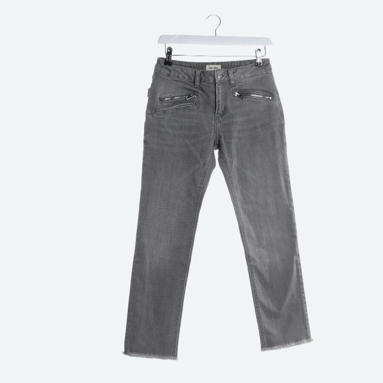 Image 1 of Jeans Straight Fit W25 Light Gray in color Gray | Vite EnVogue