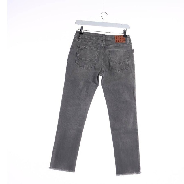 Jeans Straight Fit W25 Hellgrau | Vite EnVogue