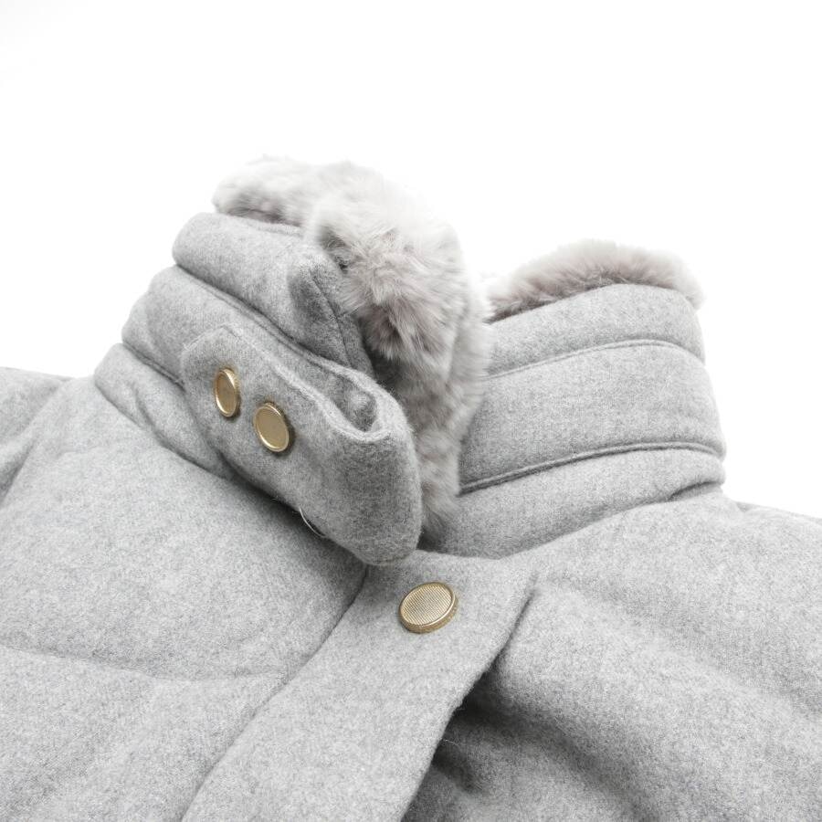 Image 3 of Winter Jacket 38 Light Gray in color Gray | Vite EnVogue