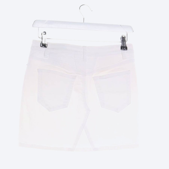Image 2 of Mini Skirt W25 White in color White | Vite EnVogue