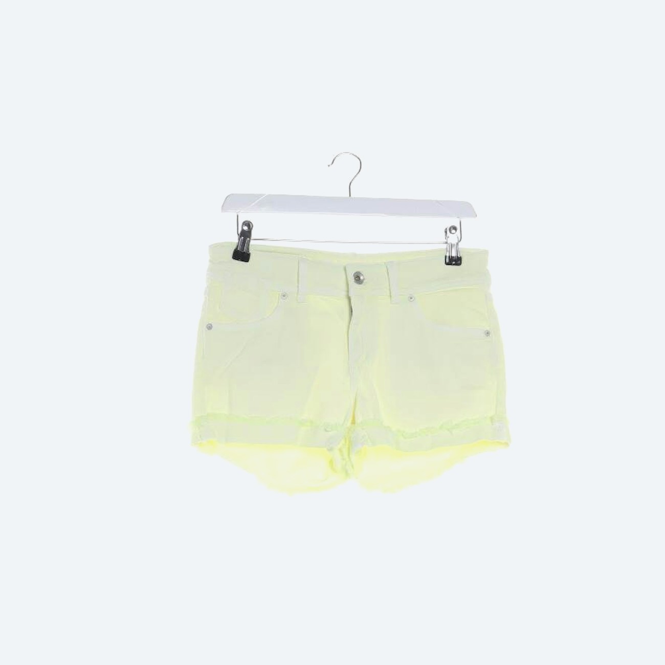 Image 1 of Shorts W28 Yellow in color Yellow | Vite EnVogue