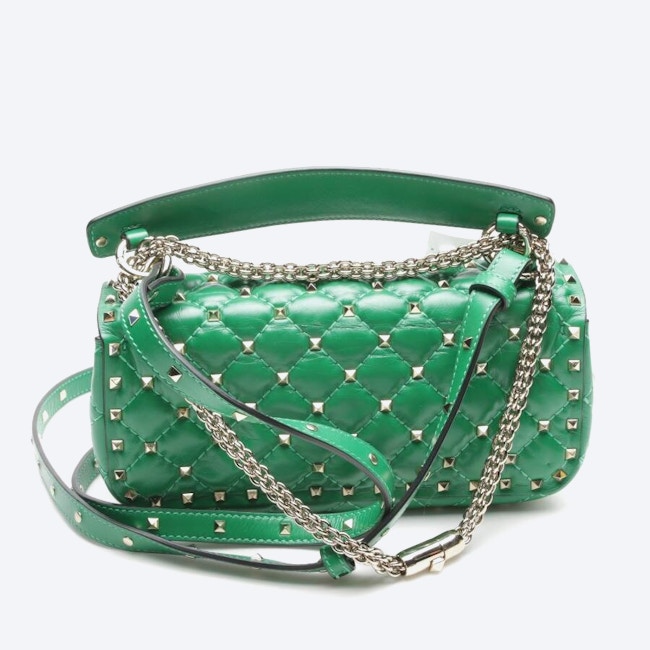 Image 2 of Rockstud Shoulder Bag Green in color Green | Vite EnVogue