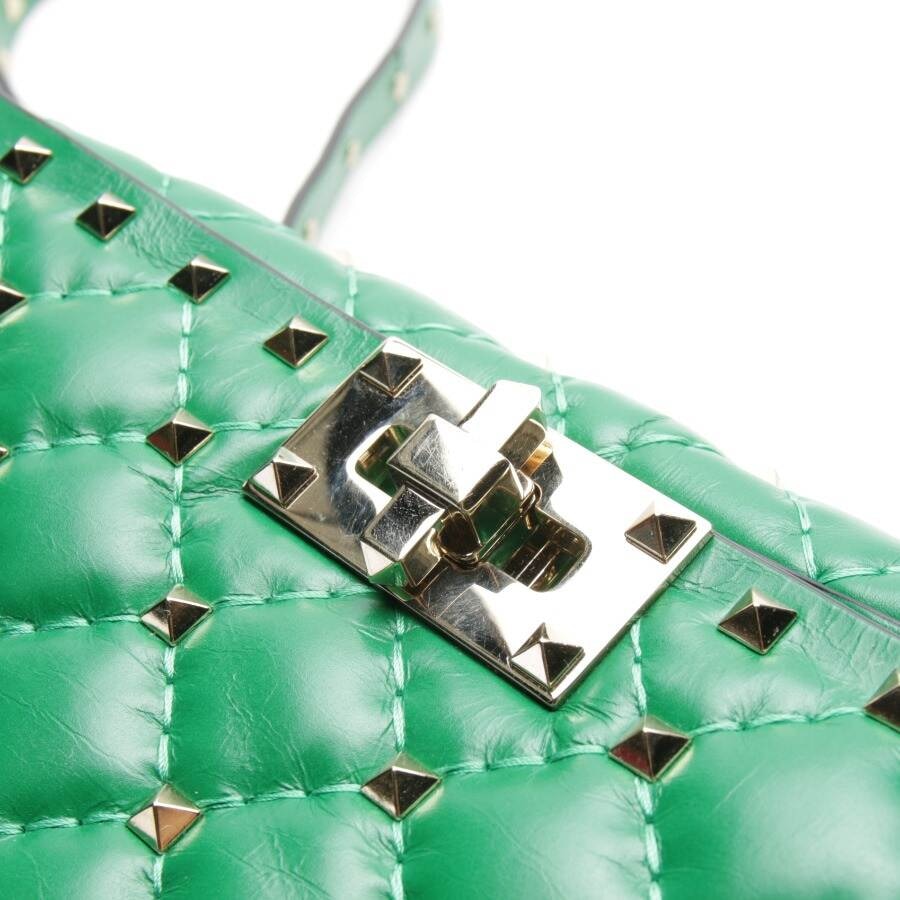 Image 3 of Rockstud Shoulder Bag Green in color Green | Vite EnVogue