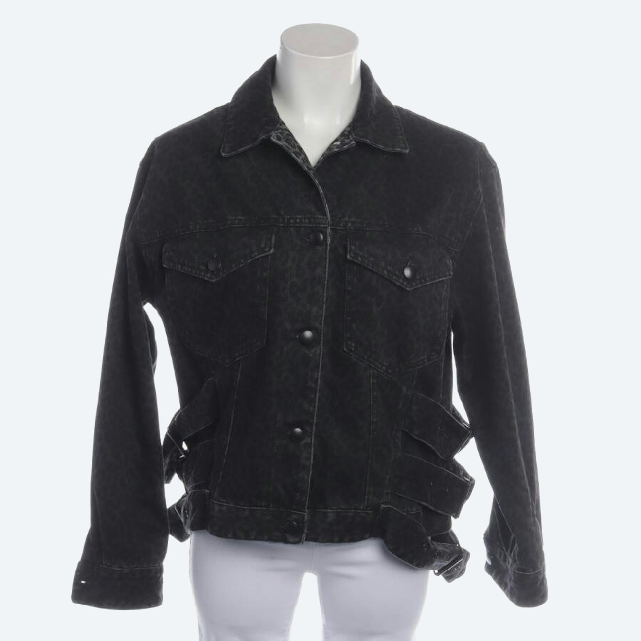 Image 1 of Jeans Jacket 32 Gray in color Gray | Vite EnVogue