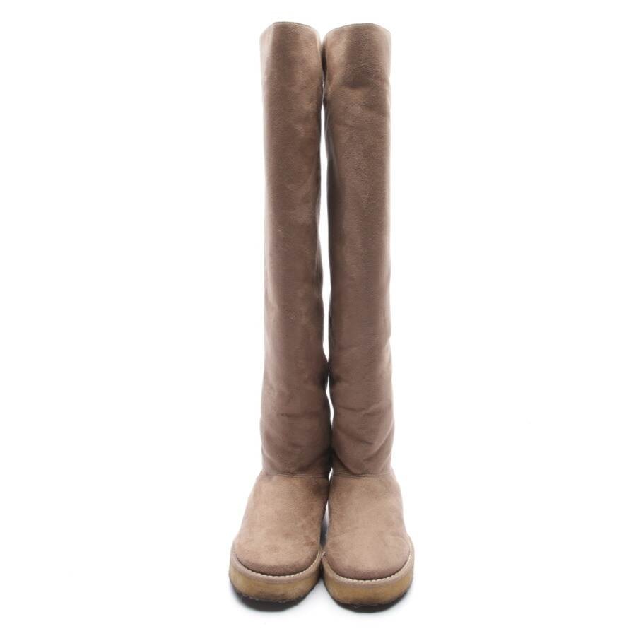 Image 2 of Overknee Boots EUR 36 Brown in color Brown | Vite EnVogue