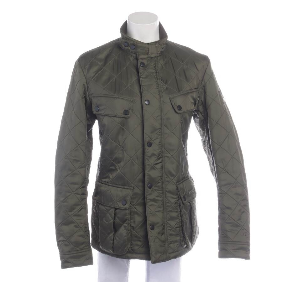 Image 1 of Quilted Jacket M Olive Green in color Green | Vite EnVogue