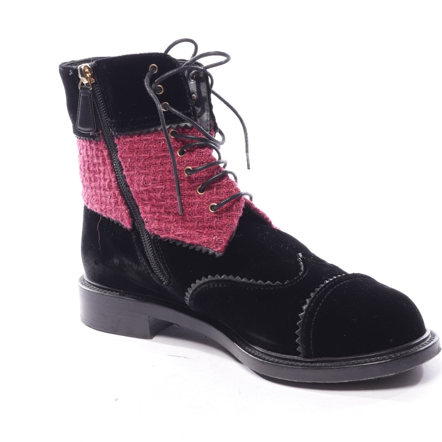 Image 2 of ankle boots/boots EUR 39 black in color black | Vite EnVogue