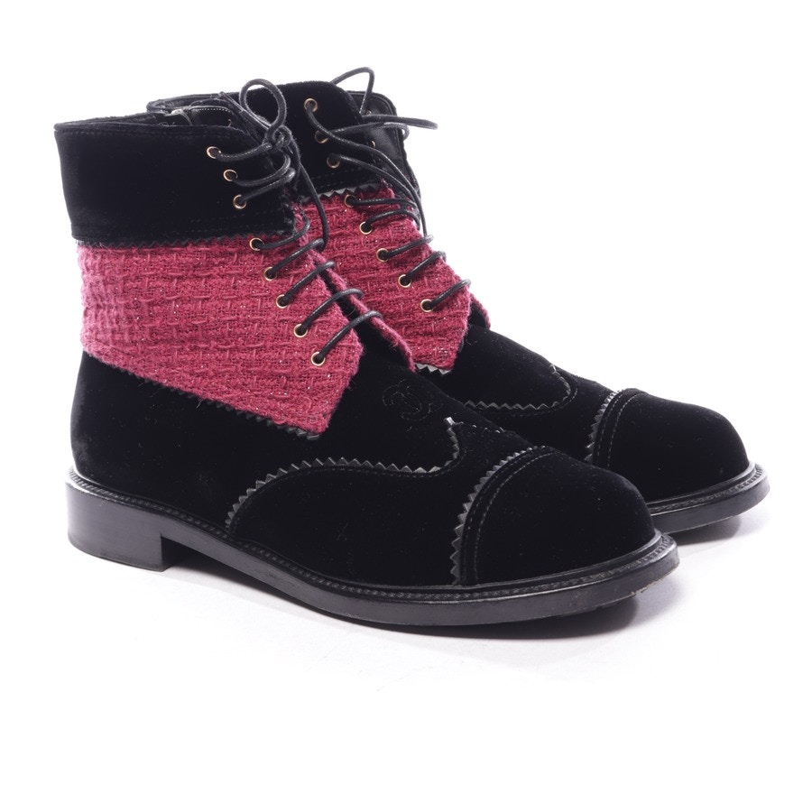 Image 3 of ankle boots/boots EUR 39 black in color black | Vite EnVogue