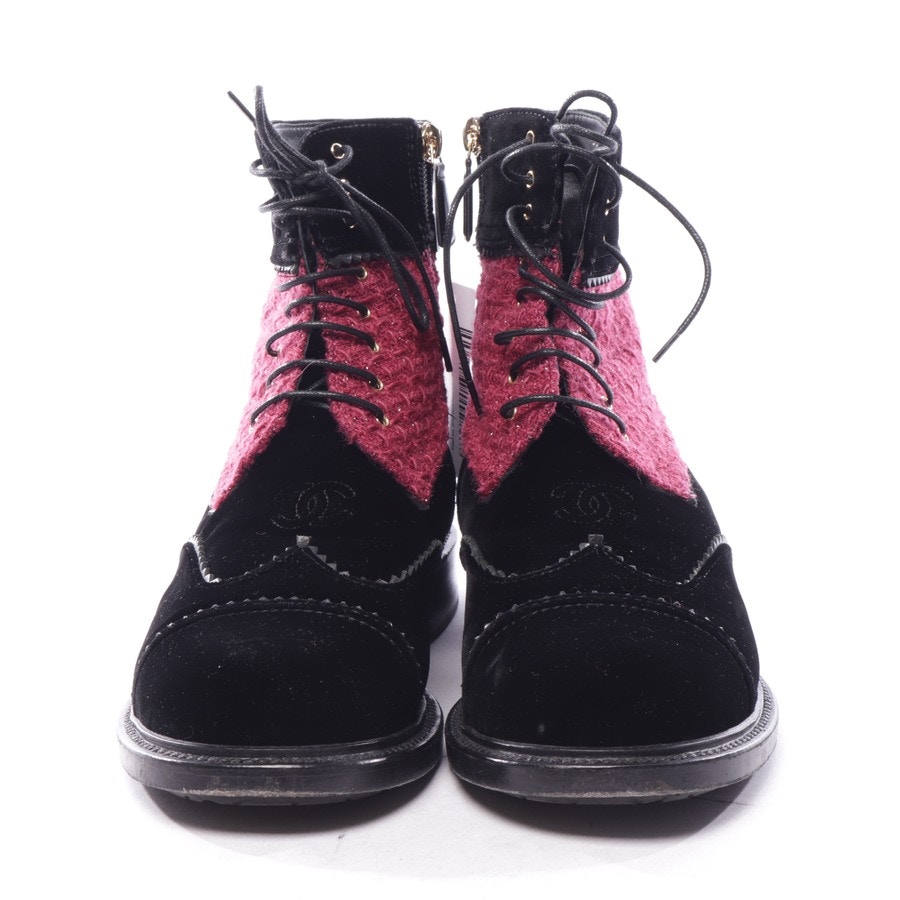 Image 4 of ankle boots/boots EUR 39 black in color black | Vite EnVogue