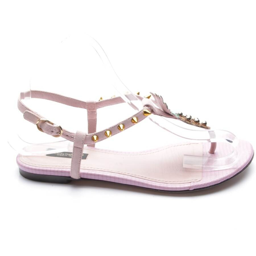 Image 1 of Sandals EUR 37.5 Light Pink in color Pink | Vite EnVogue