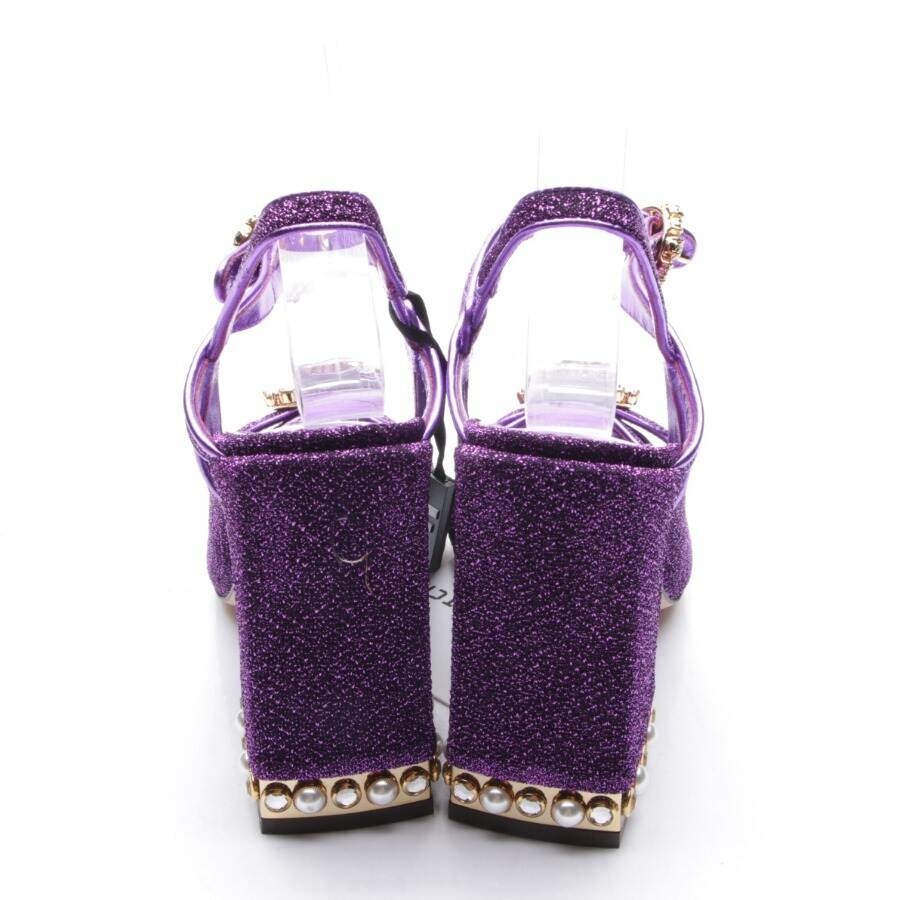 Image 3 of Heeled Sandals EUR 37 Purple in color Purple | Vite EnVogue
