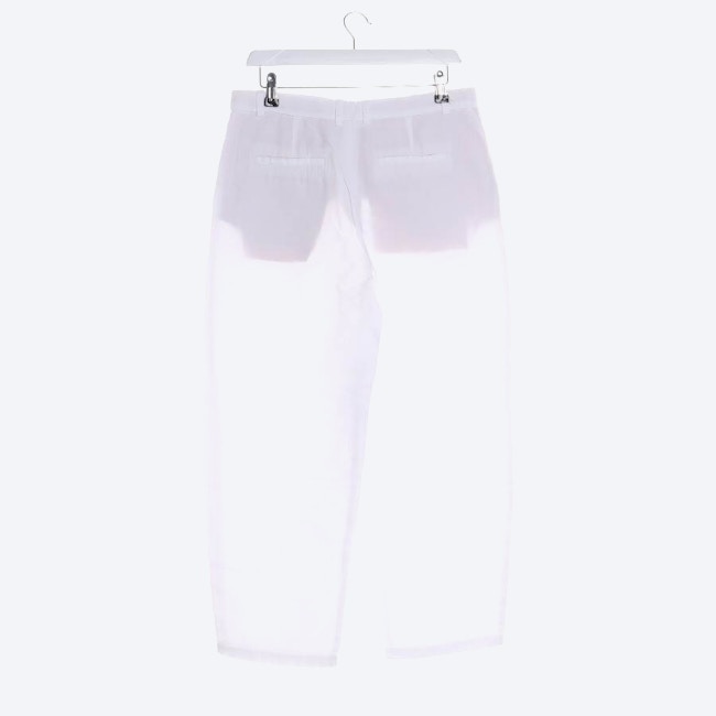 Image 2 of Trousers W34 White in color White | Vite EnVogue