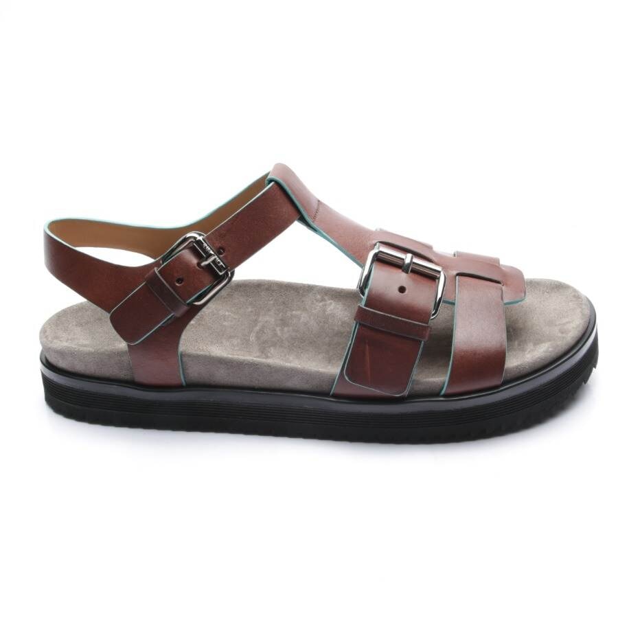 Image 1 of Sandals EUR 40.5 Brown in color Brown | Vite EnVogue