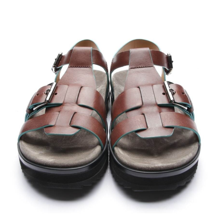 Image 2 of Sandals EUR 40.5 Brown in color Brown | Vite EnVogue