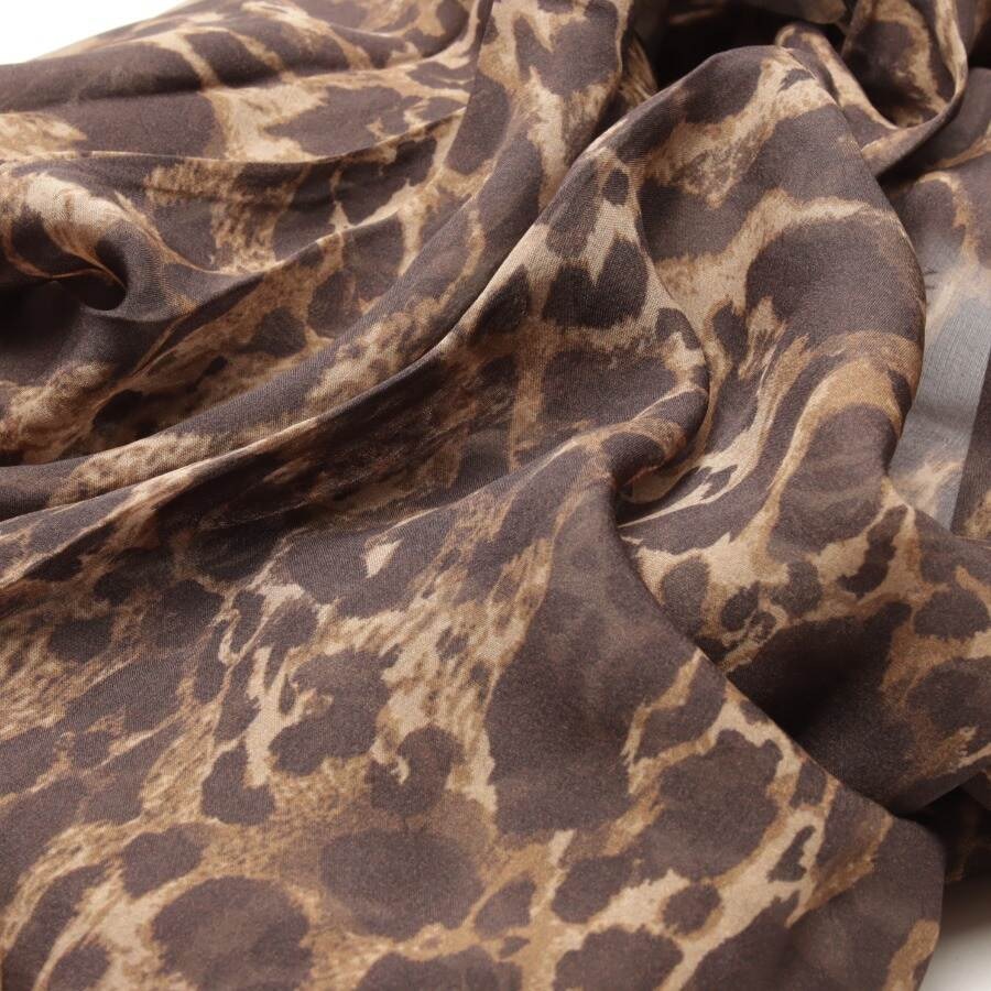 Image 3 of Silk Dress S Dark Brown in color Brown | Vite EnVogue