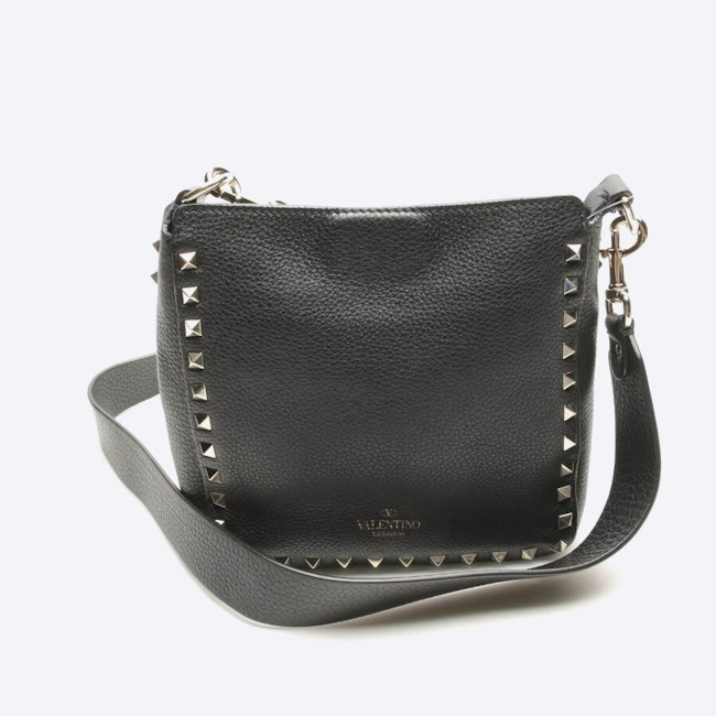 Image 2 of Rockstud Shoulder Bag Black in color Black | Vite EnVogue