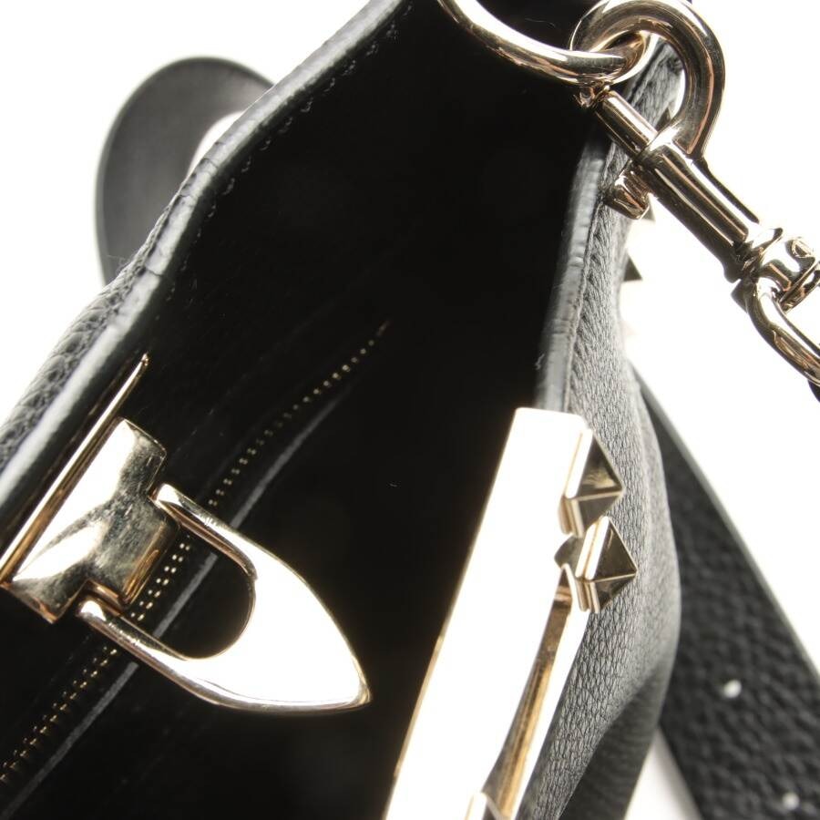 Image 5 of Rockstud Shoulder Bag Black in color Black | Vite EnVogue