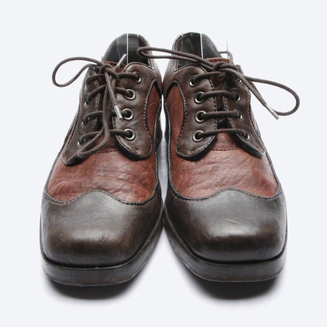Image 2 of Lace-Up Shoes EUR 35 Dark Brown in color Brown | Vite EnVogue