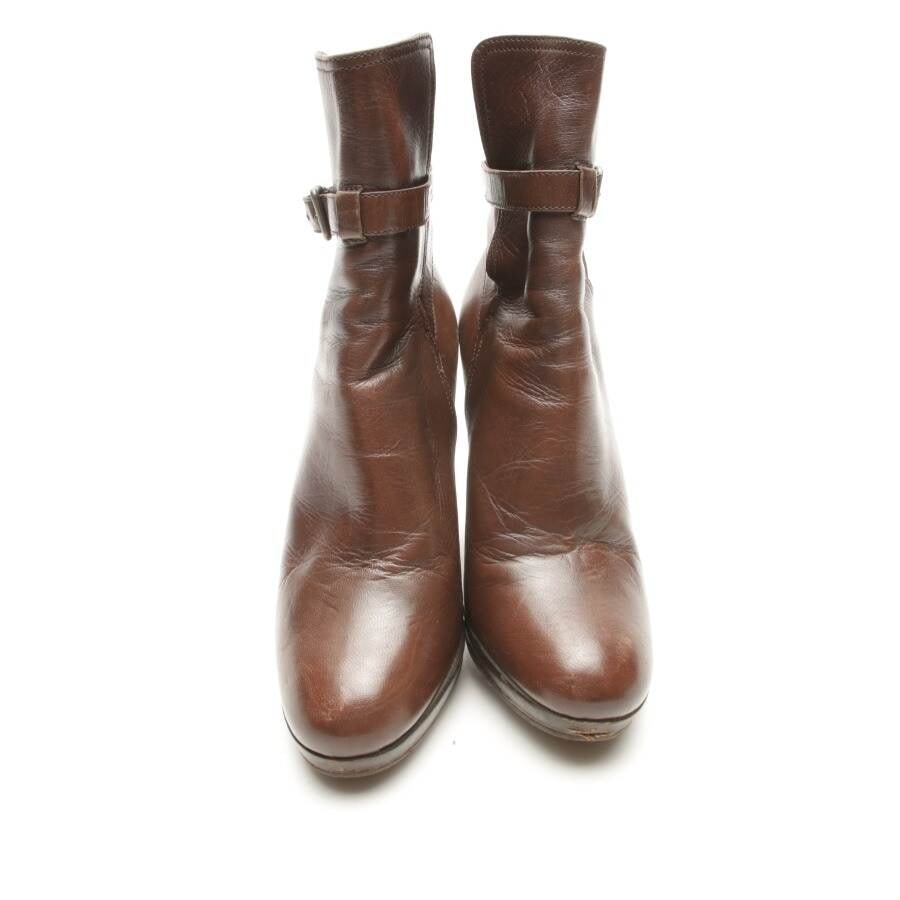 Image 2 of Ankle Boots EUR 37.5 Dark Brown in color Brown | Vite EnVogue