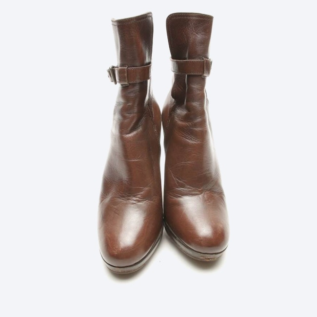 Image 2 of Ankle Boots EUR 37.5 Dark Brown in color Brown | Vite EnVogue