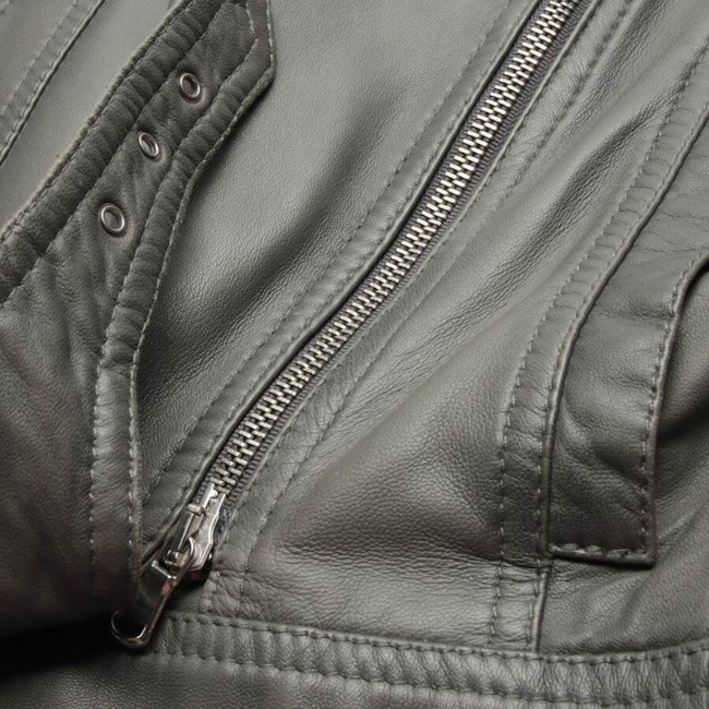 Image 4 of LeatherJacket 36 Gray in color Gray | Vite EnVogue