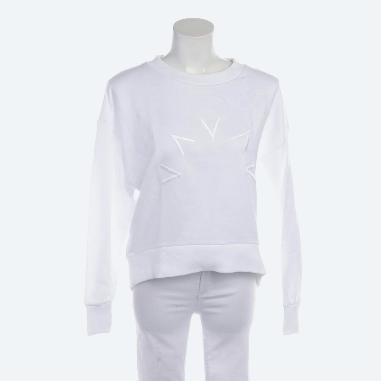Bild 1 von Sweatshirt S Weiß in Farbe Weiß | Vite EnVogue