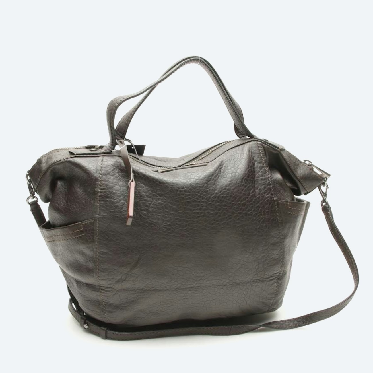Image 1 of Handbag Dark Brown in color Brown | Vite EnVogue