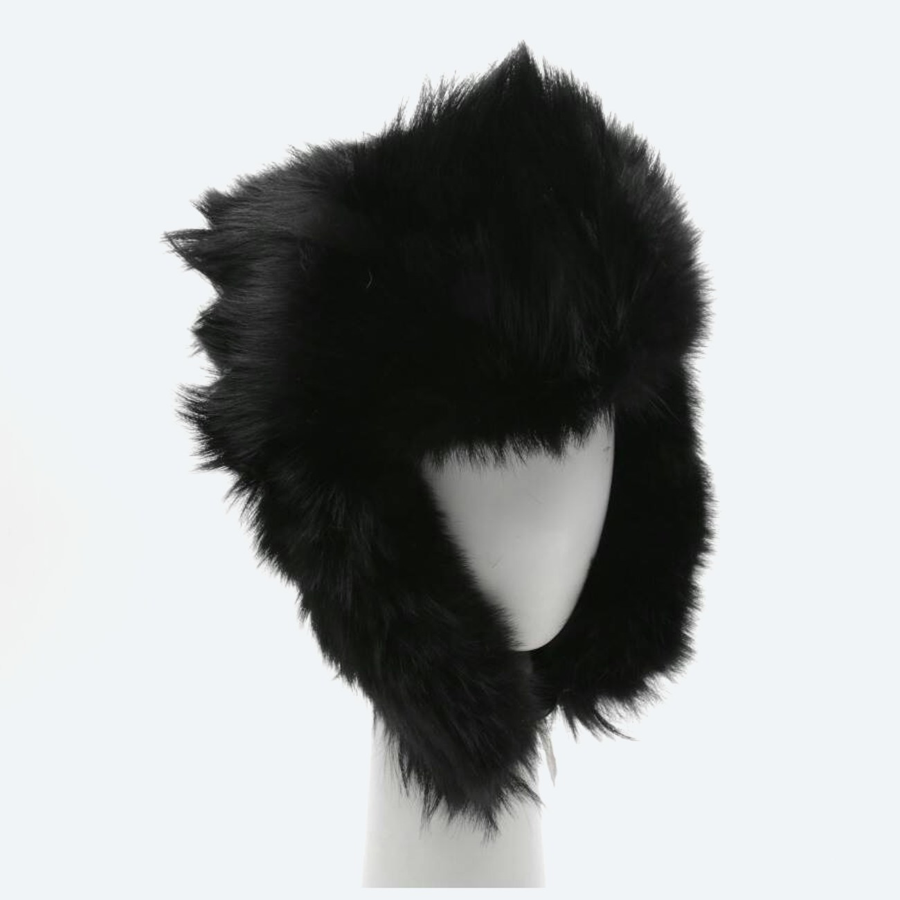 Image 1 of Fur Cap Black in color Black | Vite EnVogue