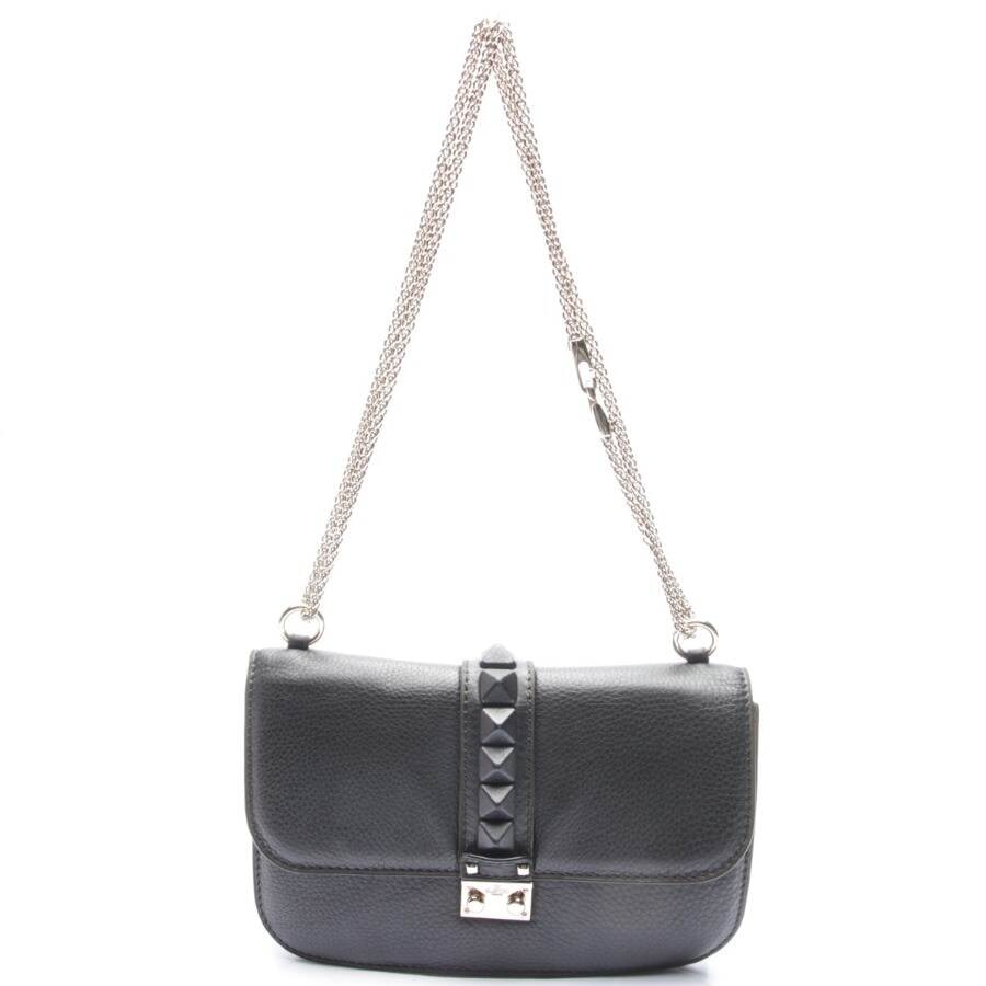 Image 1 of Valentino Glam Lock bag Shoulder Bag Black in color Black | Vite EnVogue