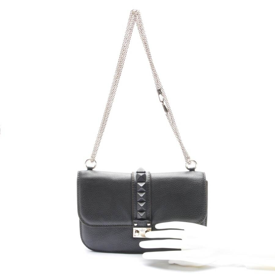 Bild 4 von Valentino Glam Lock bag Schultertasche Schwarz in Farbe Schwarz | Vite EnVogue