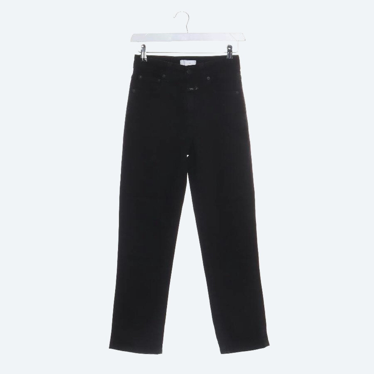 Image 1 of Jeans Boyfriend W25 Black in color Black | Vite EnVogue
