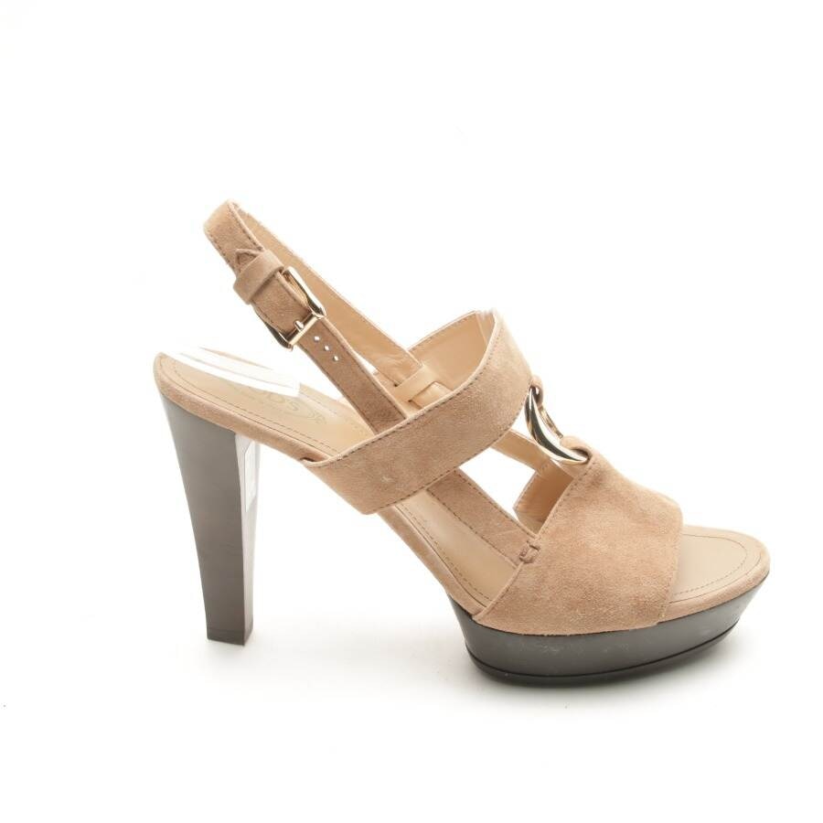 Image 1 of Heeled Sandals EUR 40 Camel in color Brown | Vite EnVogue