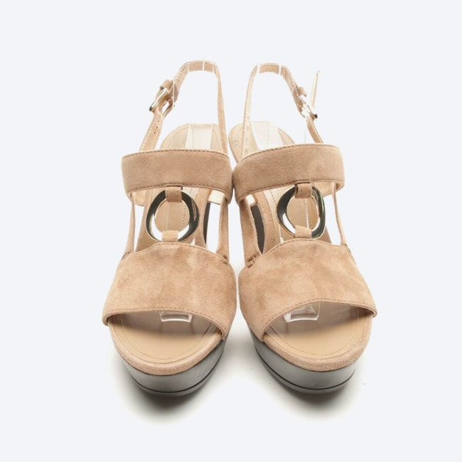 Image 2 of Heeled Sandals EUR 40 Camel in color Brown | Vite EnVogue