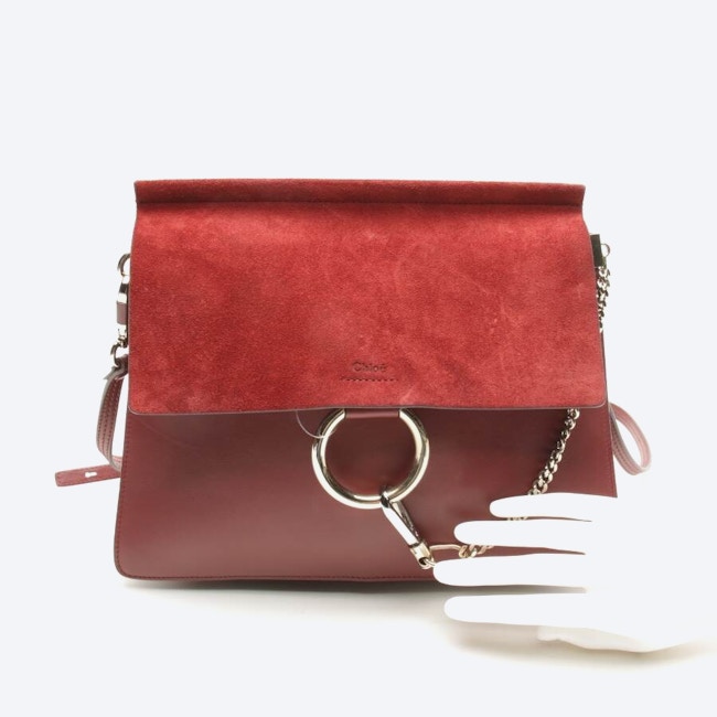 Image 4 of Faye medium Shoulder Bag Red in color Red | Vite EnVogue