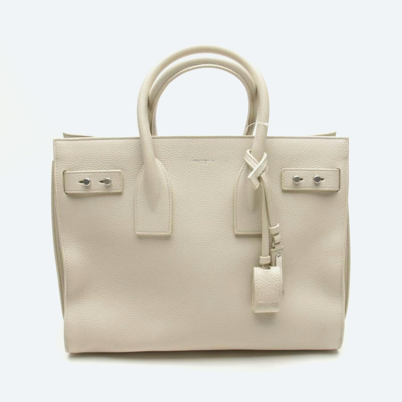 Image 1 of Sac Du Jour Handbag Beige in color White | Vite EnVogue