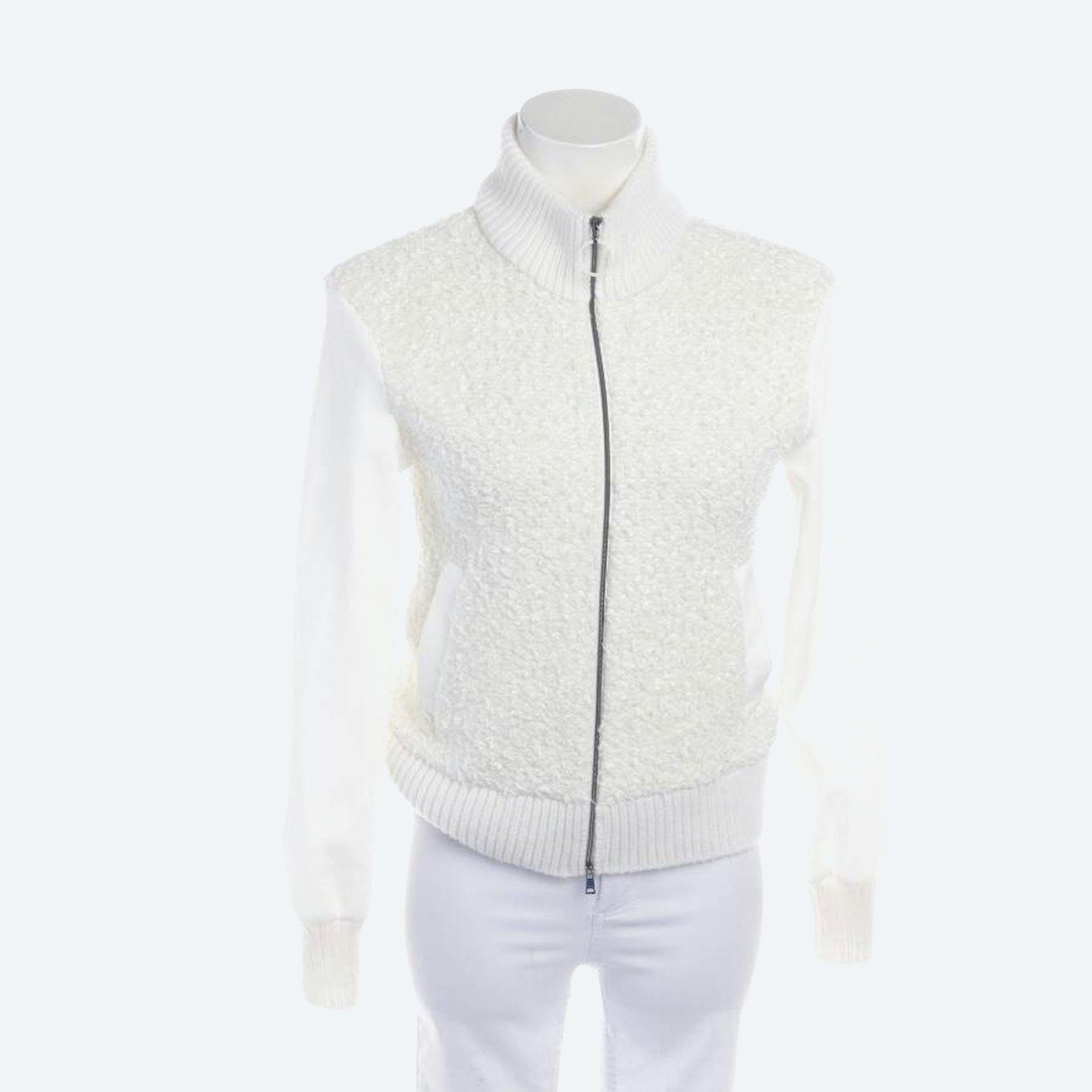 Image 1 of Between-seasons Jacket 34 White in color White | Vite EnVogue