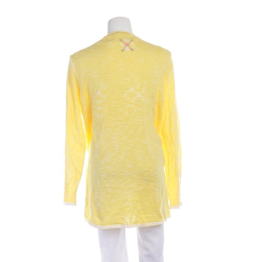 Image 2 of Cardigan 46 Yellow in color Yellow | Vite EnVogue