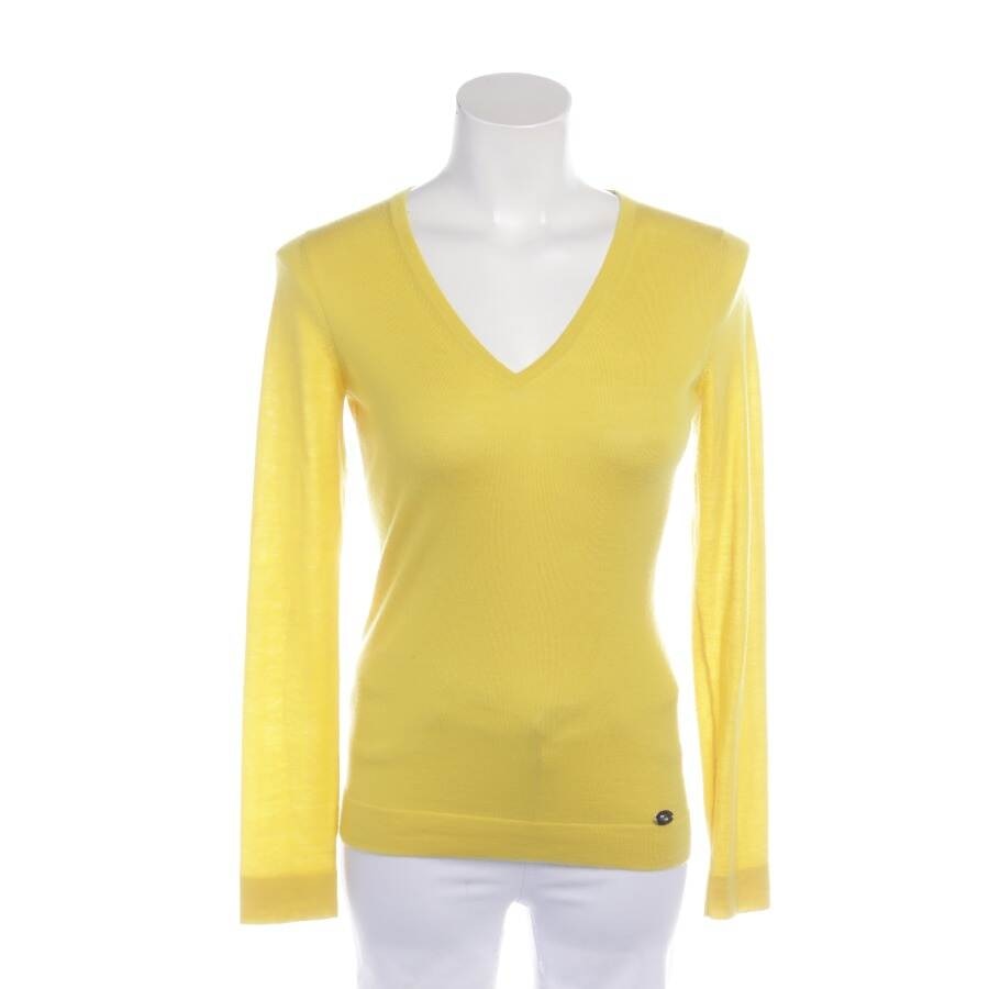 Image 1 of Cashmere Jumper S Yellow in color Yellow | Vite EnVogue