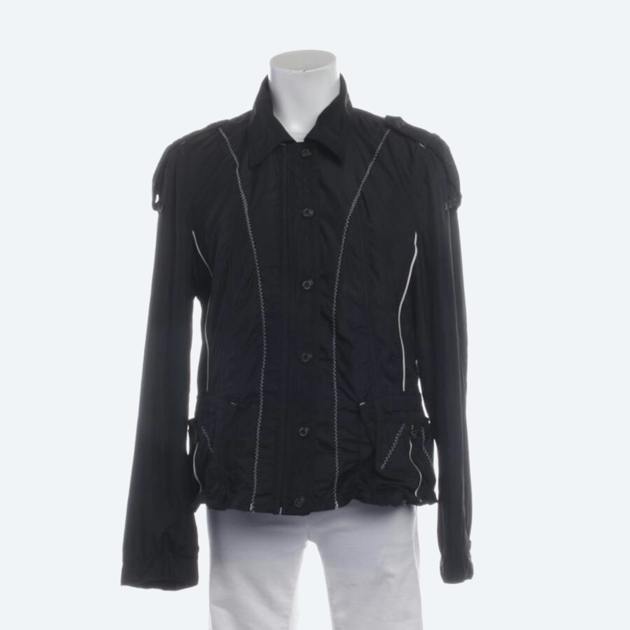 Image 1 of Between-seasons Jacket 40 Black in color Black | Vite EnVogue