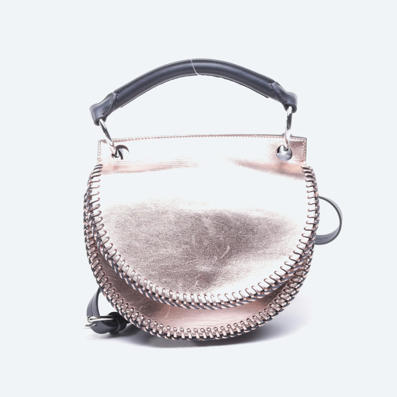 Image 1 of Shoulder Bag Rosegold in color Metallic | Vite EnVogue