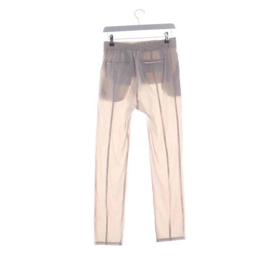 Image 2 of Trousers 34 Beige in color White | Vite EnVogue