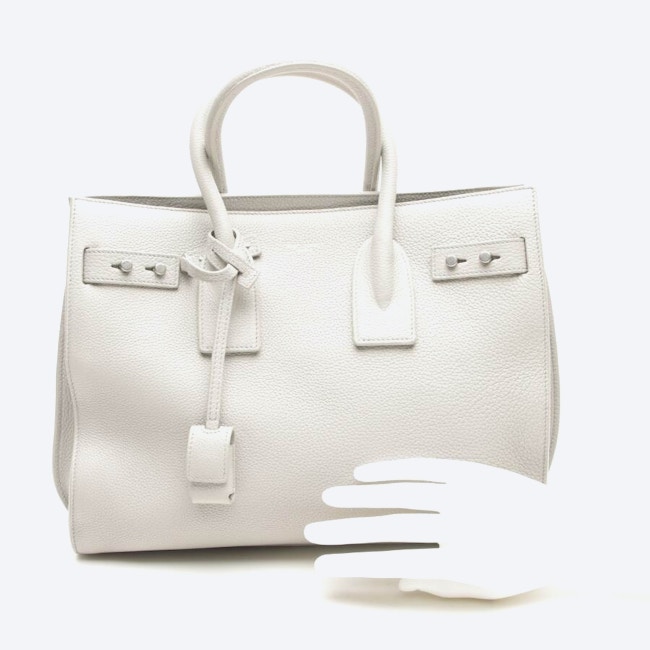 Image 4 of Sac Du Jour Handbag Light Gray in color Gray | Vite EnVogue