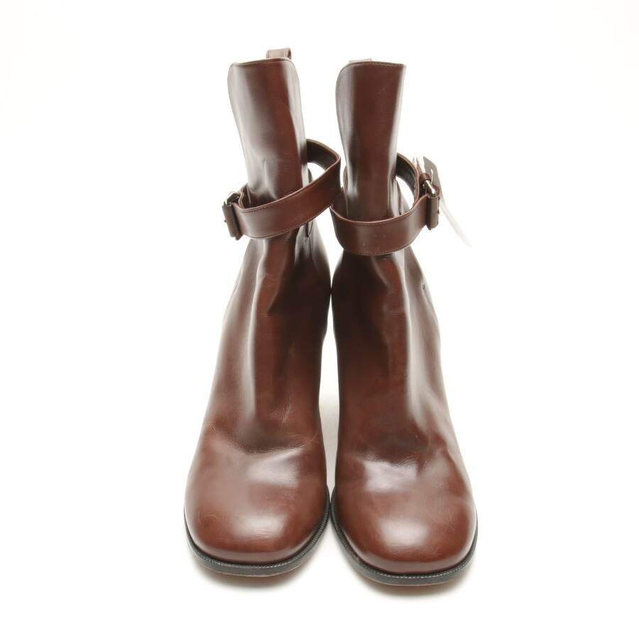 Image 2 of Ankle Boots EUR 40 Brown in color Brown | Vite EnVogue